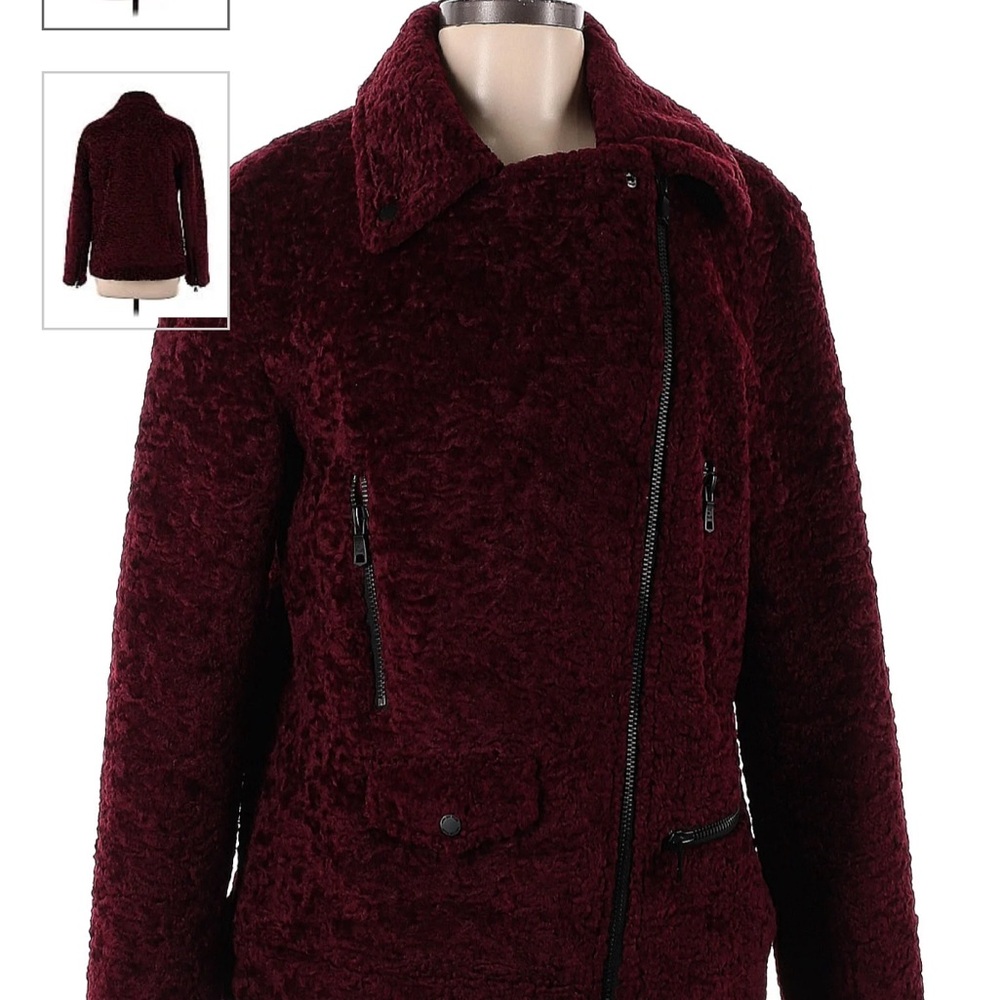 Avec les Filles Jacket burgundy - Picture 5 of 6
